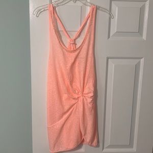 Victoria’s Secret Knotted Peach Swim Cover Up